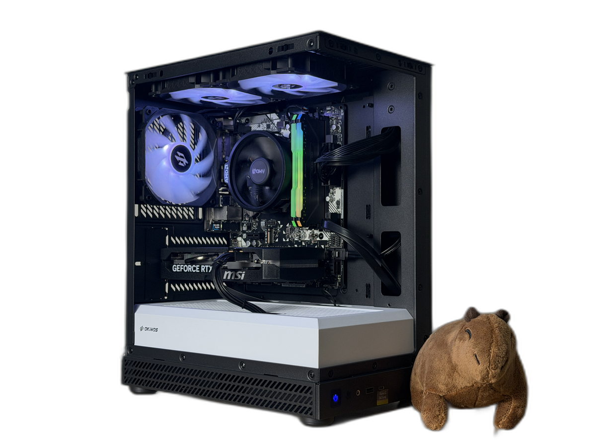 🐼Panda (1of1)🐼 RTX 5050| Ryzen 5 4500 | 16gb RGB RAM | 1TB SSD Gaming PC